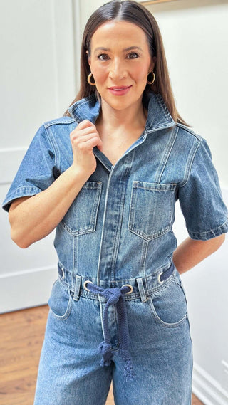 Jean Jumpsuit - Dear GigiS