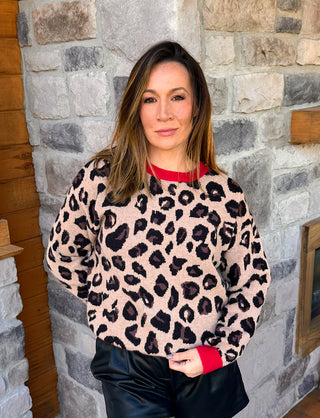 Cheetah Sweater