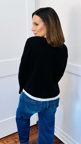 V Neck Button Down Combo - Dear GigiS/M