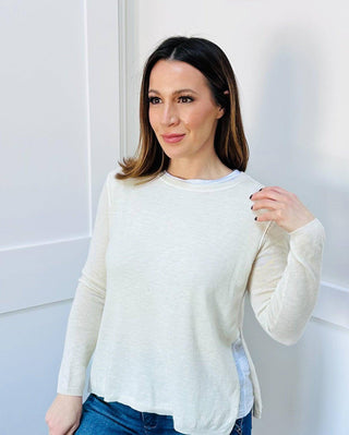 Megan Double Layer Illusion Sweater - Dear GigiS