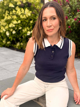 The Harbor Stripe Tank - Dear GigiNavyS