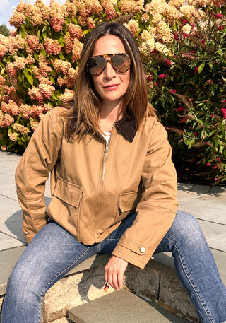 Hadley Camel Barn Jacket