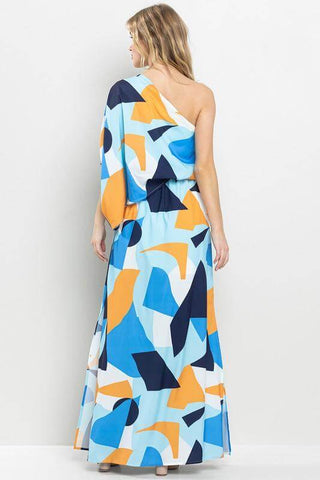 One Shoulder Dress - Dear GigiSmall