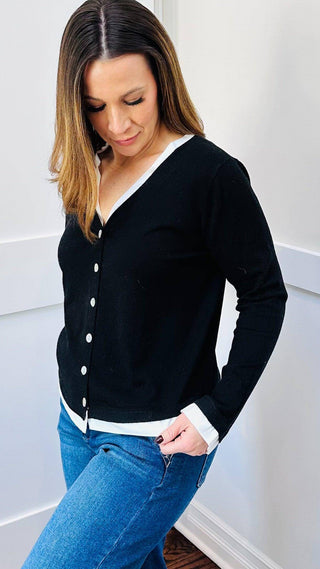 V Neck Button Down Combo - Dear GigiS/M