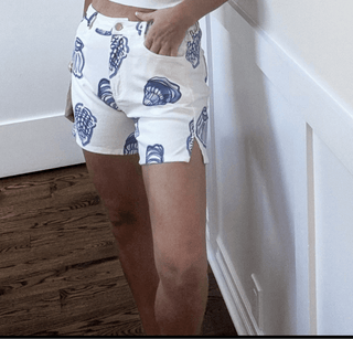 SEASHELL PRINT SHORTS - Dear GigiXS