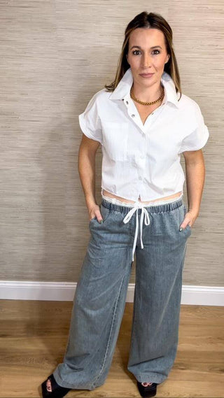 Oliver Denim Pants - Dear GigiS