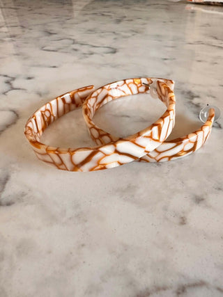 Ashley - Mega Hoop - Dear GigiDesert Sand