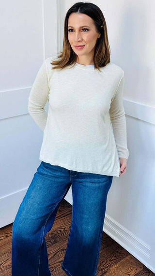 Megan Double Layer Illusion Sweater - Dear GigiS