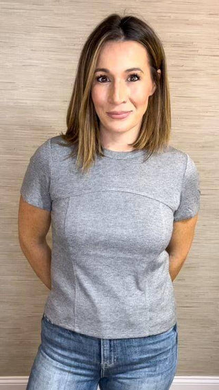 Olivia Tee - Dear GigiSGray