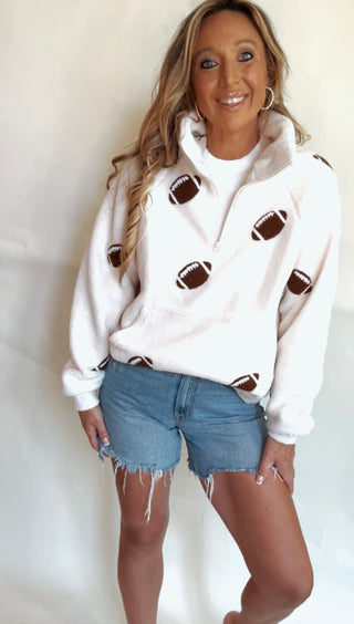 Gameday fleece pullover
