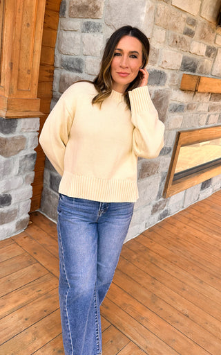 Claire Ivory Sweater