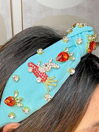 Rhinestone Bunny Headband - Dear GigiYellow
