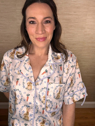 Peter Rabbit Easter PJs - Dear GigiSmallWhite
