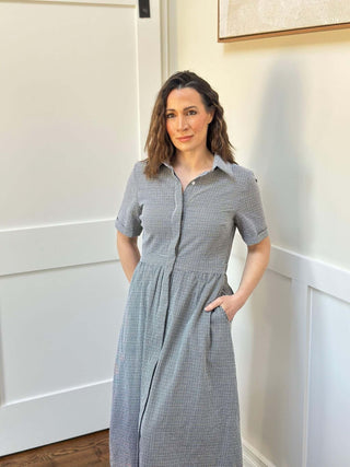 Black Short Sleeve Dress - Dear GigiXS