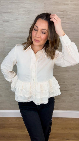 Ruffle Blouse - Dear GigiS