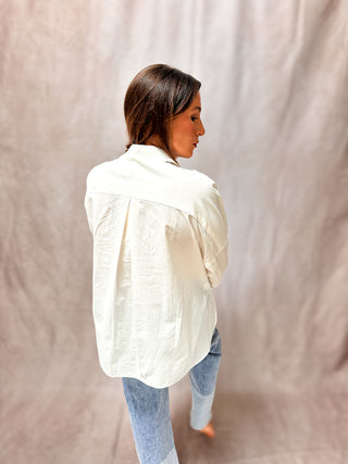 Grace White Blouse