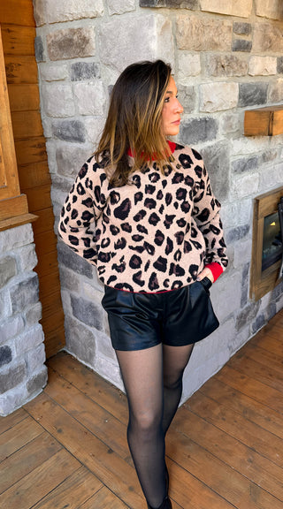 Cheetah Sweater