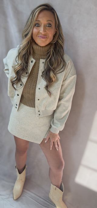 Bomber Skort Set