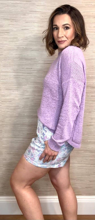 Textured Shorts - Dear GigiSmall