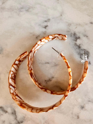 Ashley - Mega Hoop - Dear GigiDesert Sand