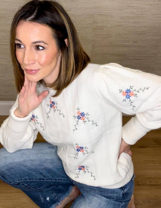 Blooming Cozy Sweater - Dear GigiS