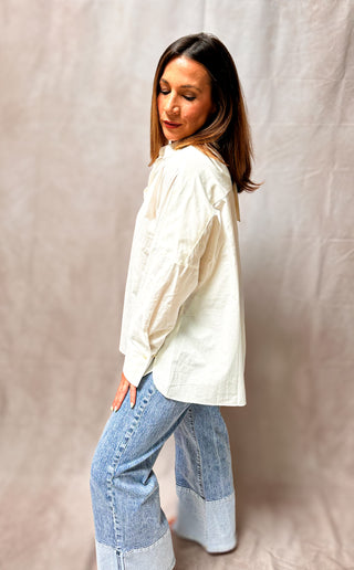Grace White Blouse