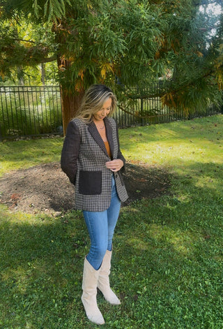 The Check Blazer