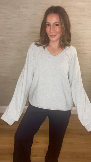 Grey Sweatshirt - Dear GigiGrayS