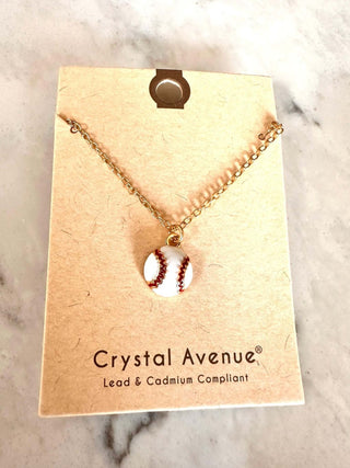 Homerun Necklace - Dear GigiClear