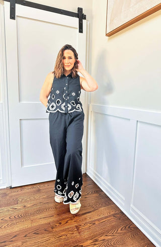 Black Pant Set - Dear GigiXS