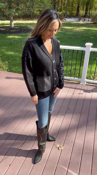 Dreamer Cardigan - Dear GigiLBlack