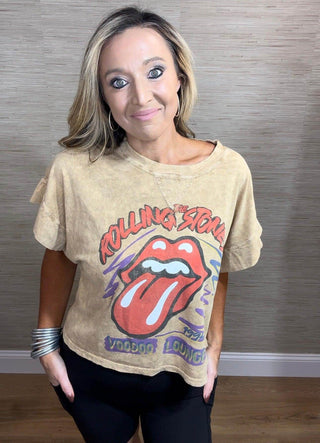Rolling Stones Tee - Dear GigiXS