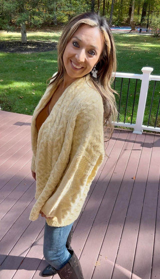 Yellowjacket Cardigan - Dear GigiS