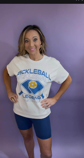 PICKLEBALL LEGEND OVERSIZED GRAPHIC TEE - Dear GigiS/M