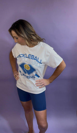 PICKLEBALL LEGEND OVERSIZED GRAPHIC TEE - Dear GigiS/M