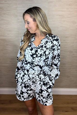 Floral short and top set - Dear GigiSmall