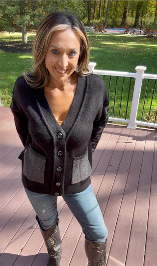 Dreamer Cardigan - Dear GigiLBlack