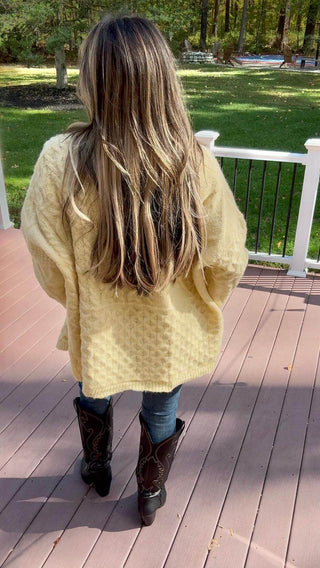 Yellowjacket Cardigan - Dear GigiS