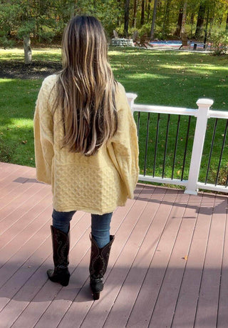 Yellowjacket Cardigan - Dear GigiS
