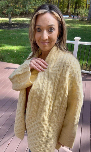 Yellowjacket Cardigan - Dear GigiS