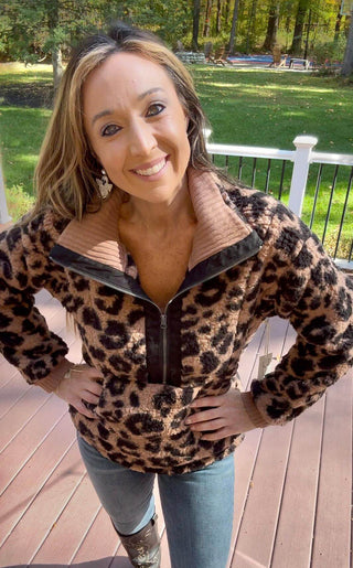 Leopard Sherpa - Dear GigiLBrown