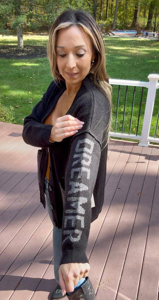 Dreamer Cardigan - Dear GigiLBlack