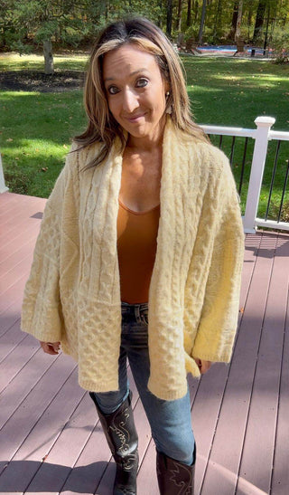 Yellowjacket Cardigan - Dear GigiS