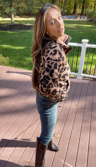 Leopard Sherpa - Dear GigiLBrown