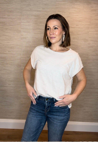 Exposed Seam Boxy Detail Top - Dear GigiSmall