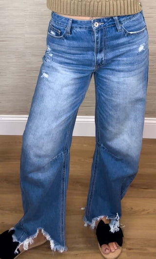 Gigi Barrel Denim