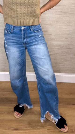 Gigi Barrel Denim