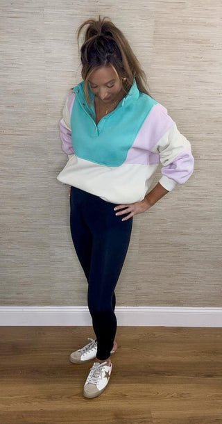 Glo Colorblock Pullover - Dear GigiL