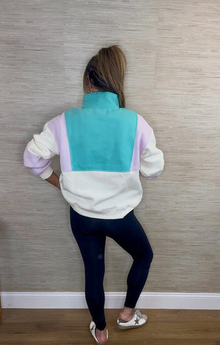 Glo Colorblock Pullover - Dear GigiL