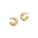 Lightweight Gold Hoops - Dear GigiGold